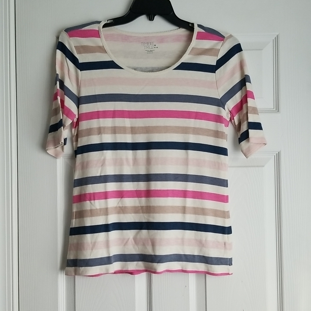 Time And Tru Women's Stripe Shirt